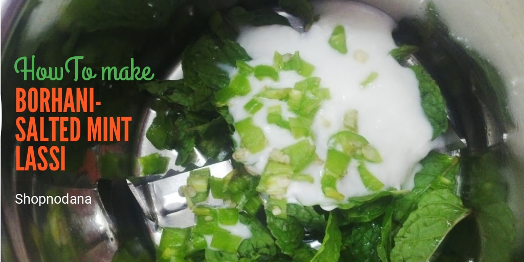 borhani-salted mint lassi