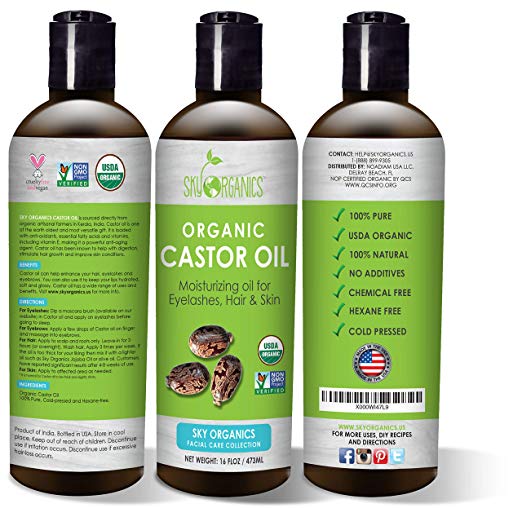 Castor oil for long hair