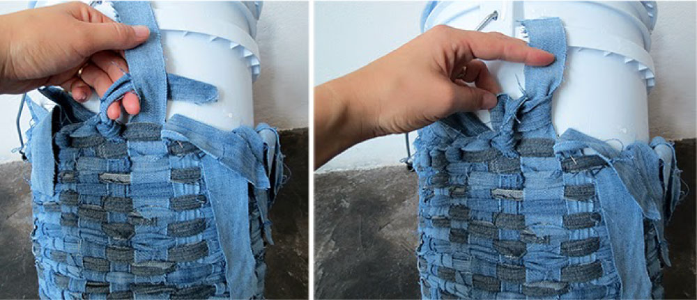 Old jeans DIY craft ideas-how to reuse the jeans