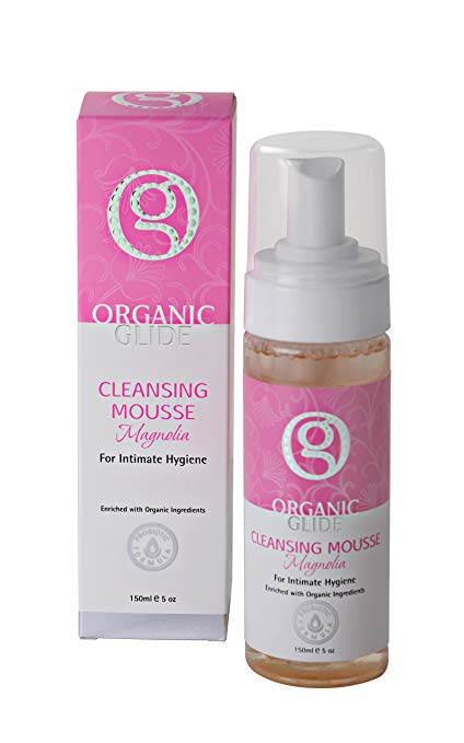 How to clean vag- Organic Glide cleansing mousse