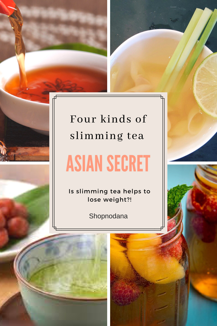 Weight loss dietfour kinds of slimming tea (Asian secrets) Shopno Dana