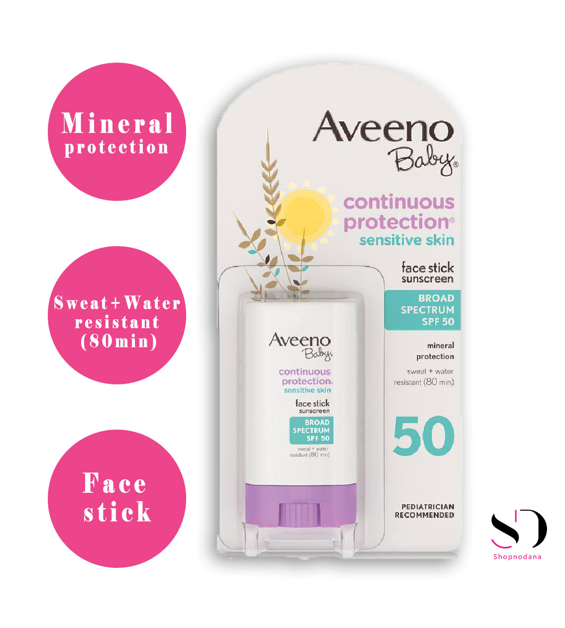 best sunscreen for toddlers- aveeno