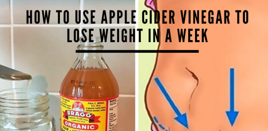 Apple cider vinegar for weight loss