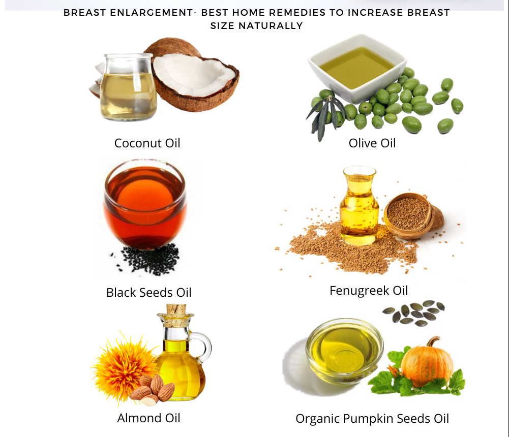 Breast Enlargement- Home Remedies- Breast Massage oil