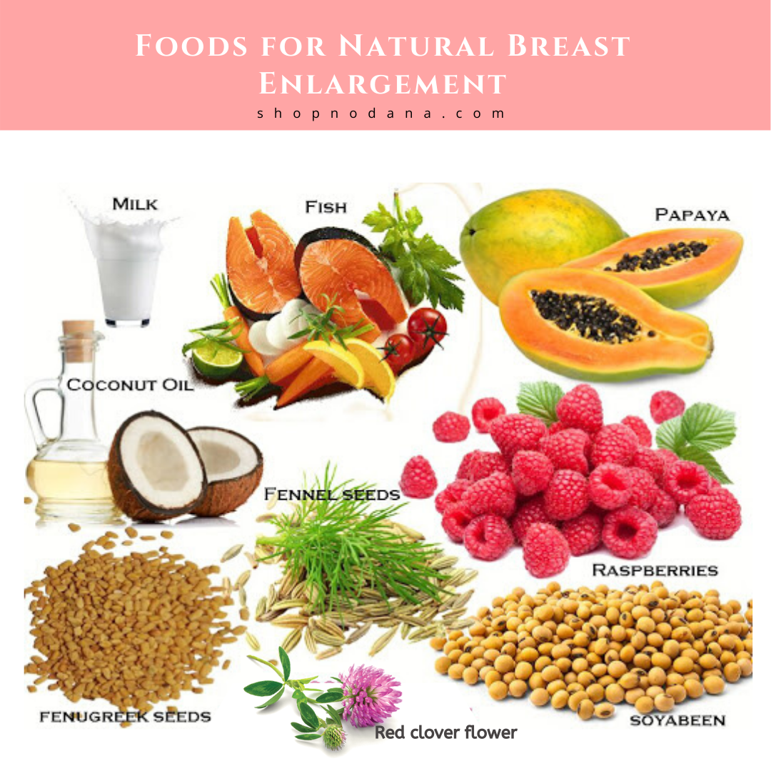 Foods for Natural Breast Enlargement