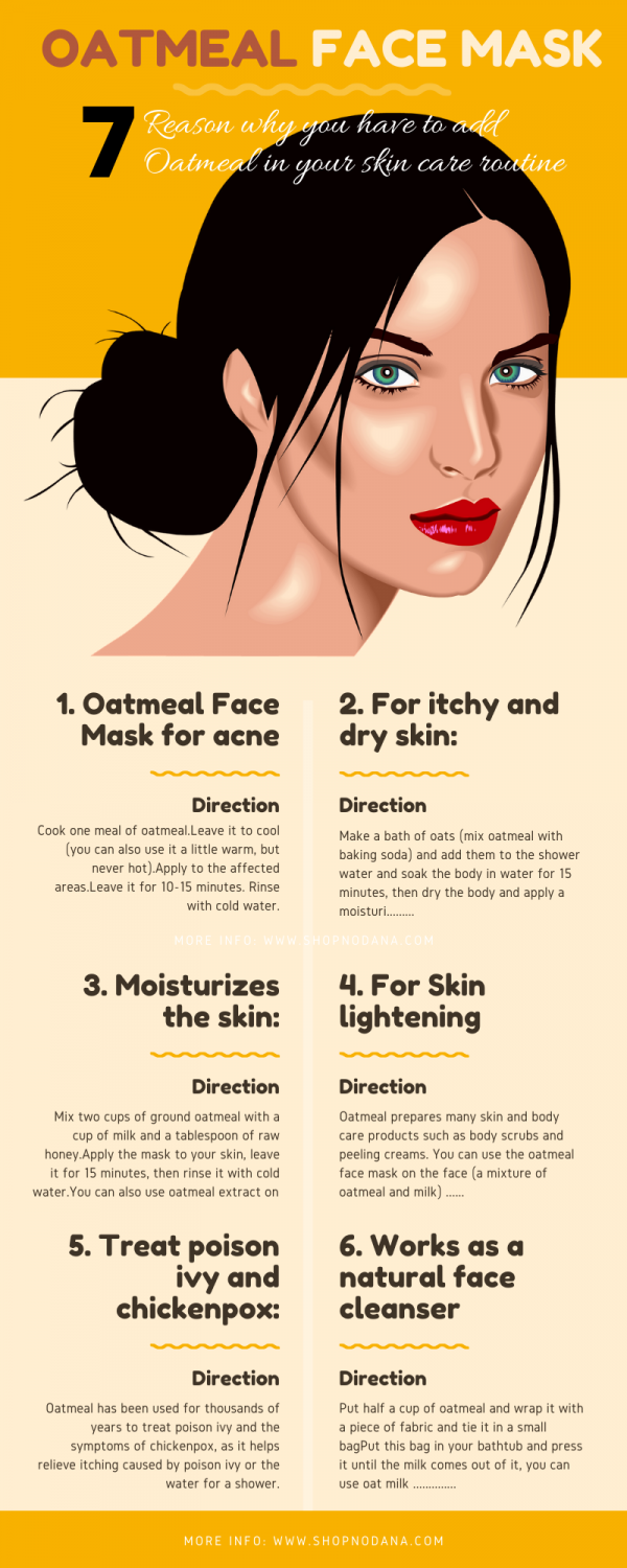 7 Oatmeal Face Mask Benefits How To Make Homemade Face Masks Shopno Dana