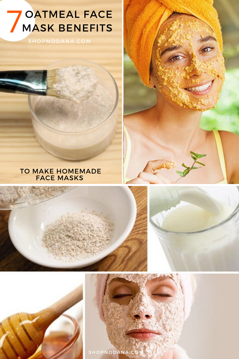 homemade facial mask oatmeal