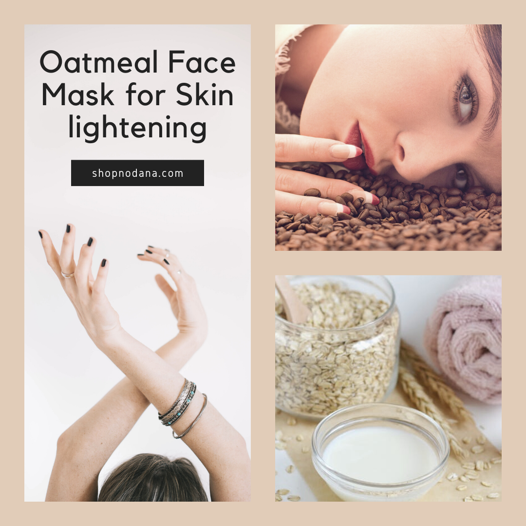 Oatmeal Face Mask for Skin lightening