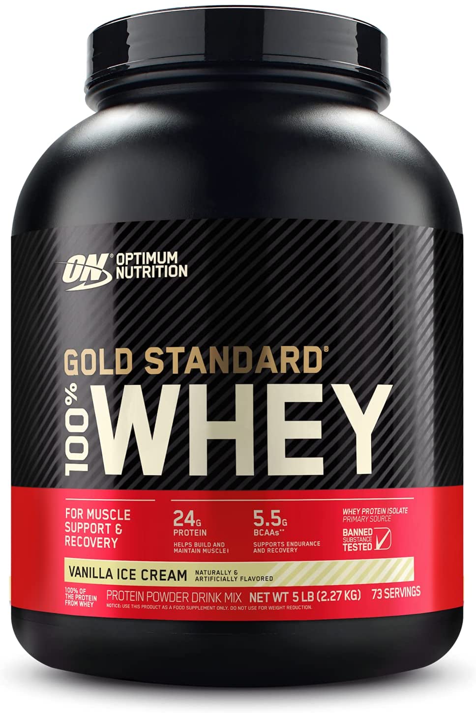 Protein shakes to lose weight- Optimum Nutrition Gold Standard 100% Whey Protein Powder