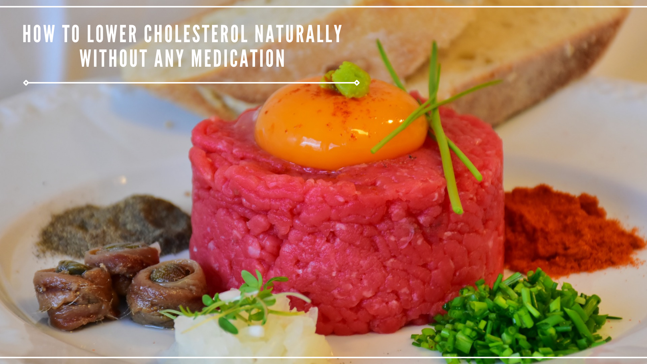 How to lower cholesterol naturally without any medication