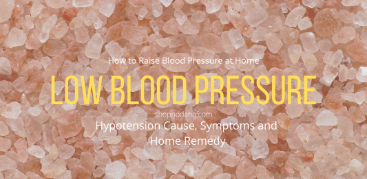 low blood pressure