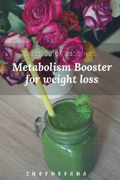 weight loss smoothies-Metabolism Booster Green Weight loss smoothies