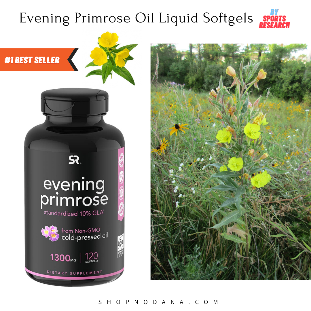 Evening Primrose Oil Liquid Softgels-How To Cure PCOS Permanently At Home
