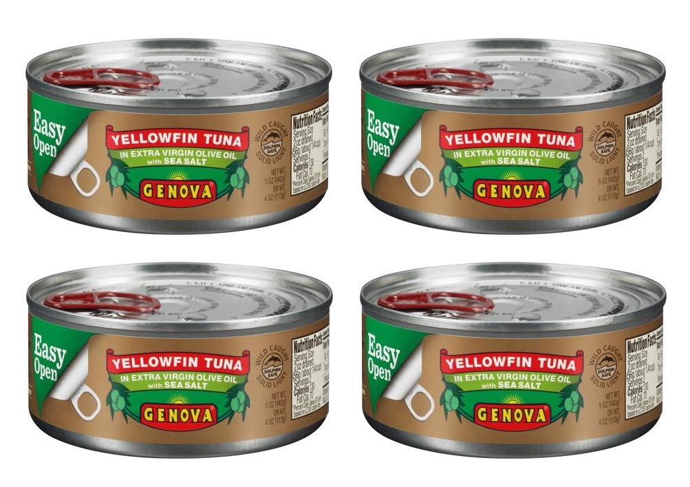 Genova Yellowfin Tuna in Extra Virgin Olive Oil