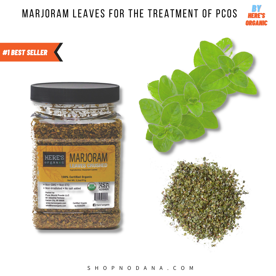 Here's Organic - USDA Certified Fresh Marjoram 