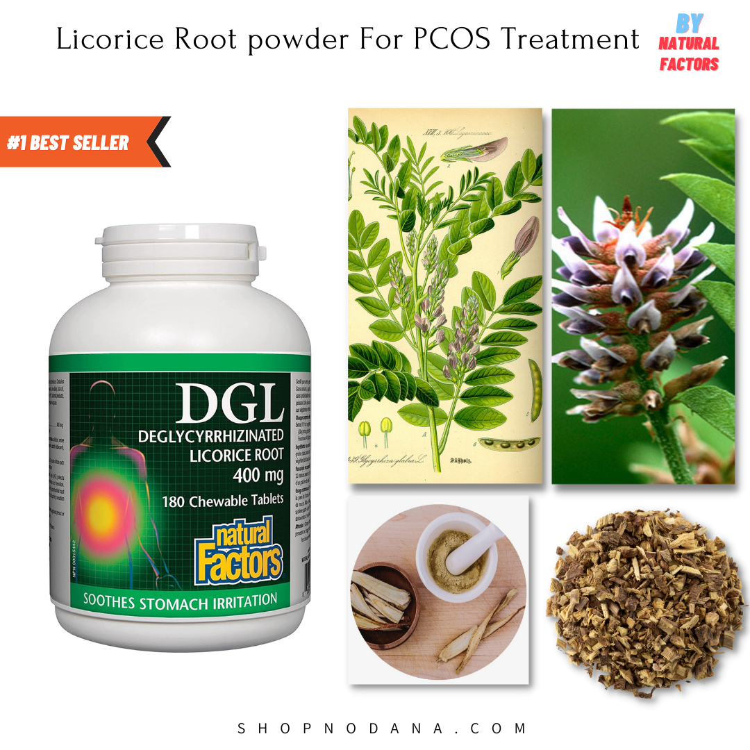 licorice root powder for PCOS 