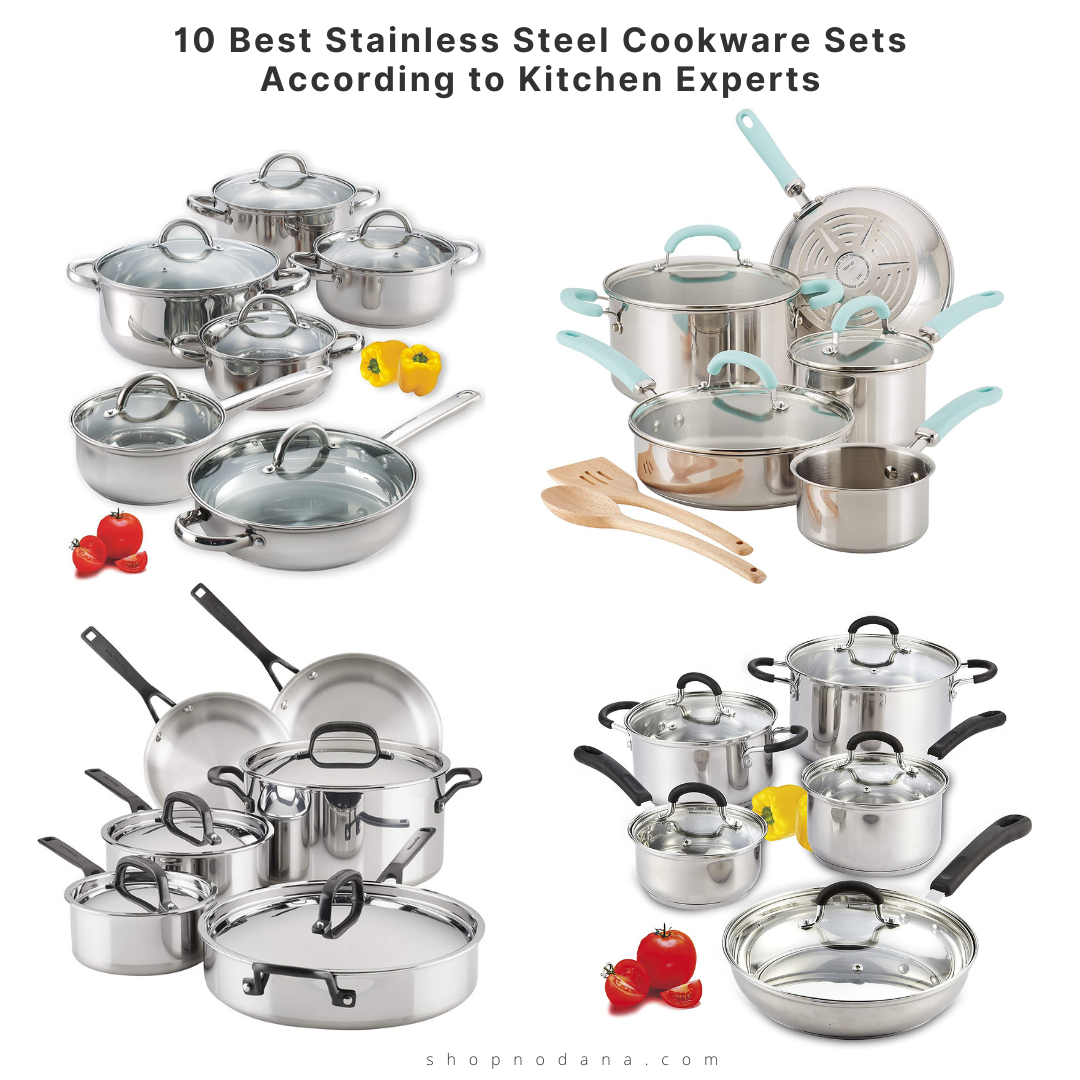10 Best Stainless Steel Cookware Sets According to Kitchen Experts