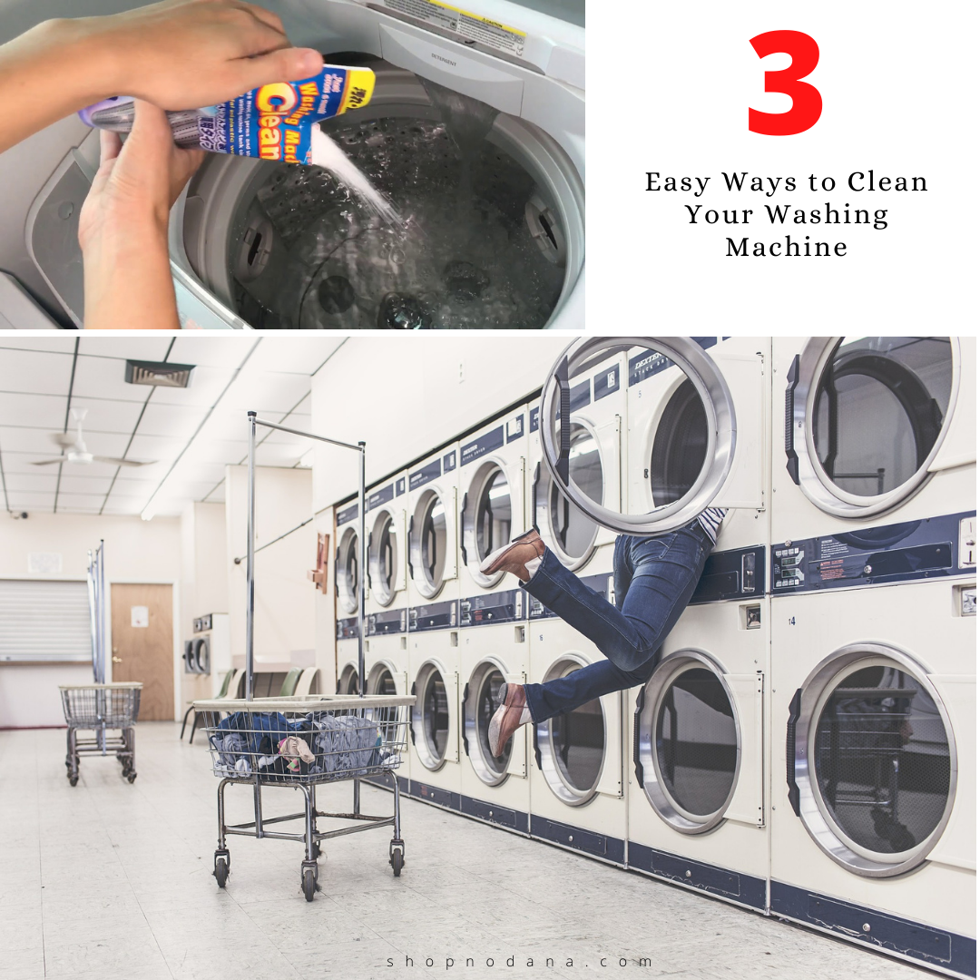 3 Easy Ways to Clean Your Washing Machine Shopno Dana