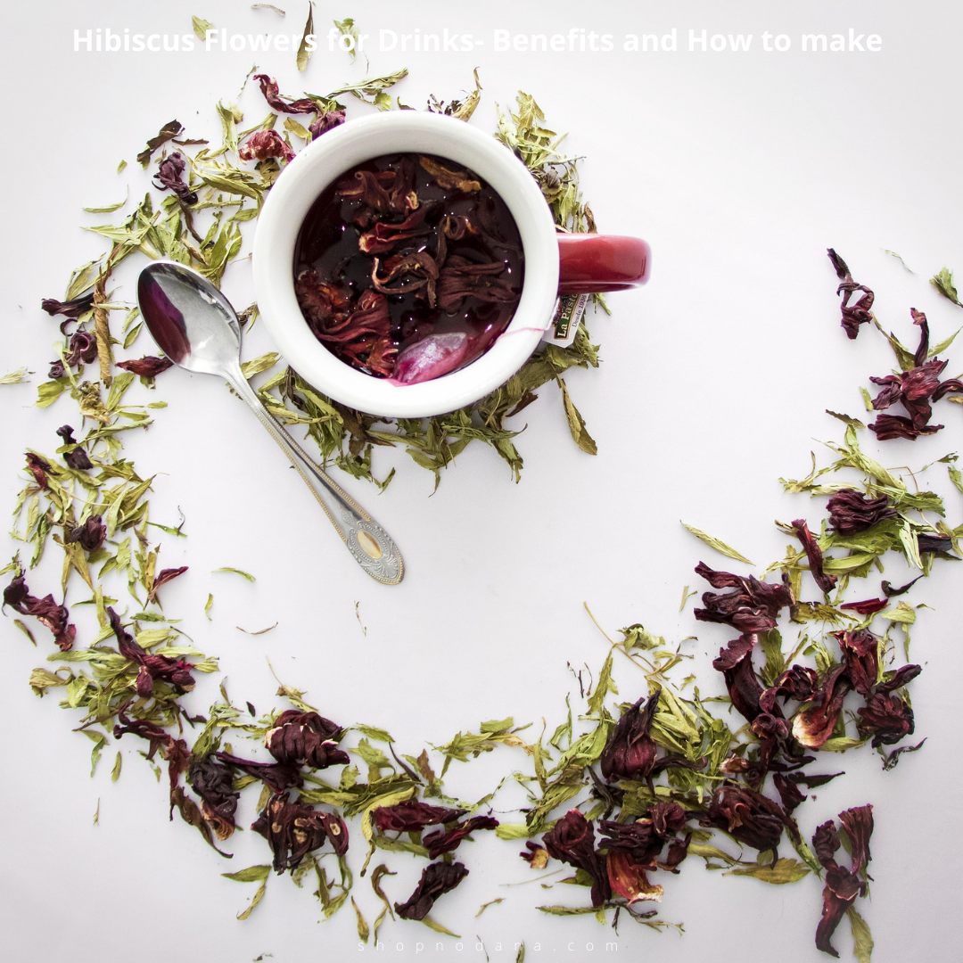 Hibiscus Flowers for Drinks Benefits and How to make Shopno Dana