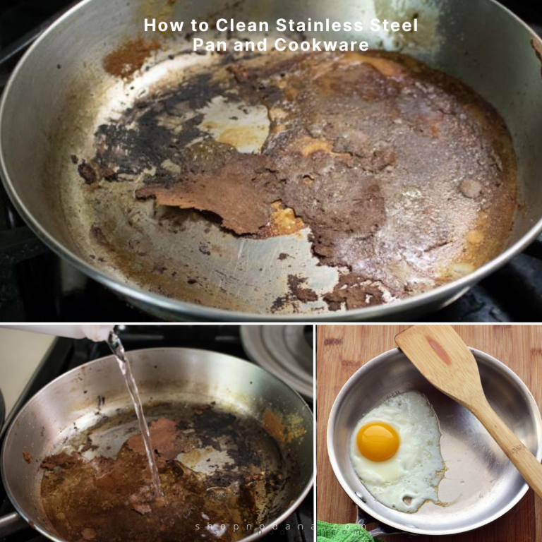 How to Clean Stainless Steel Pan and Cookware