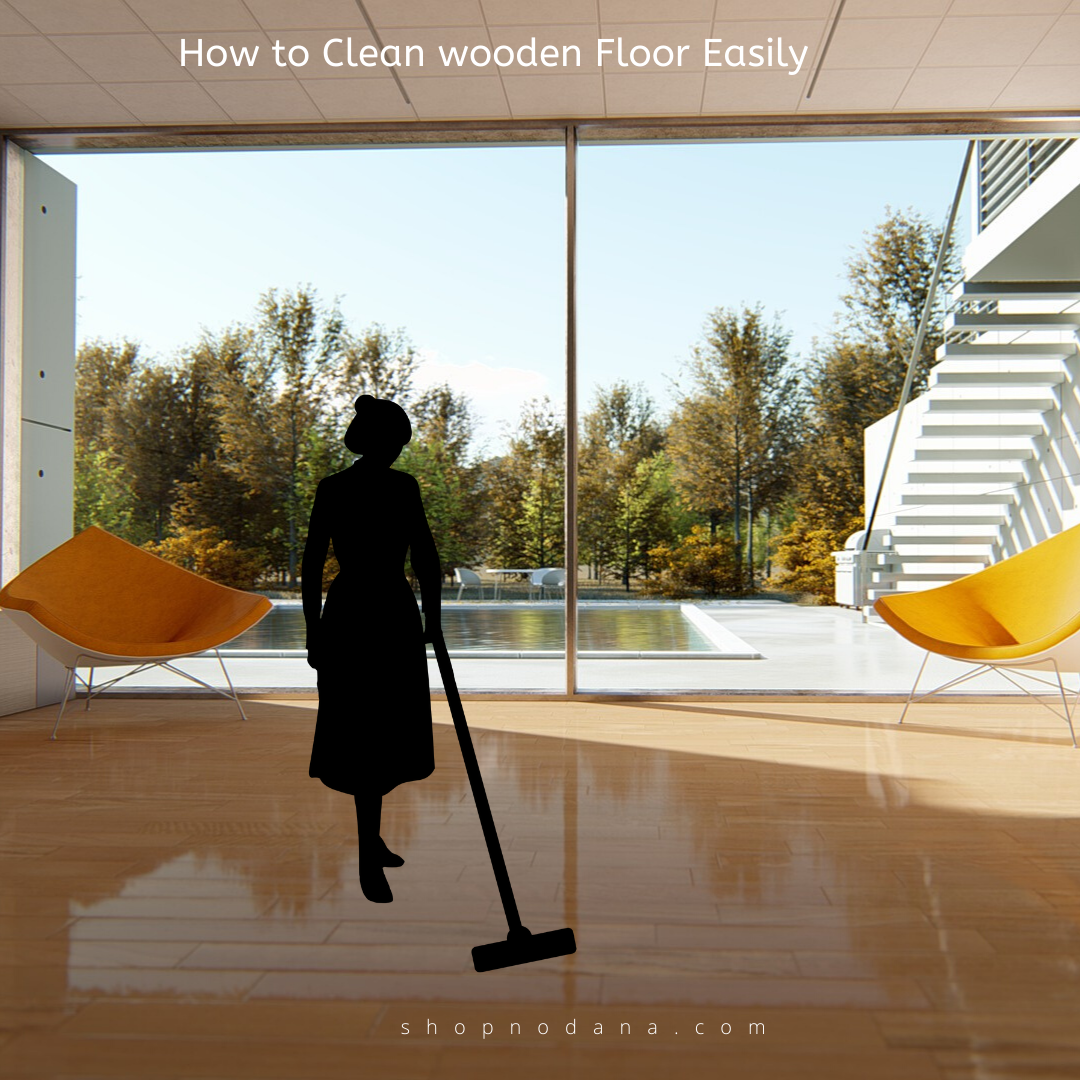 Wooden floor cleaning