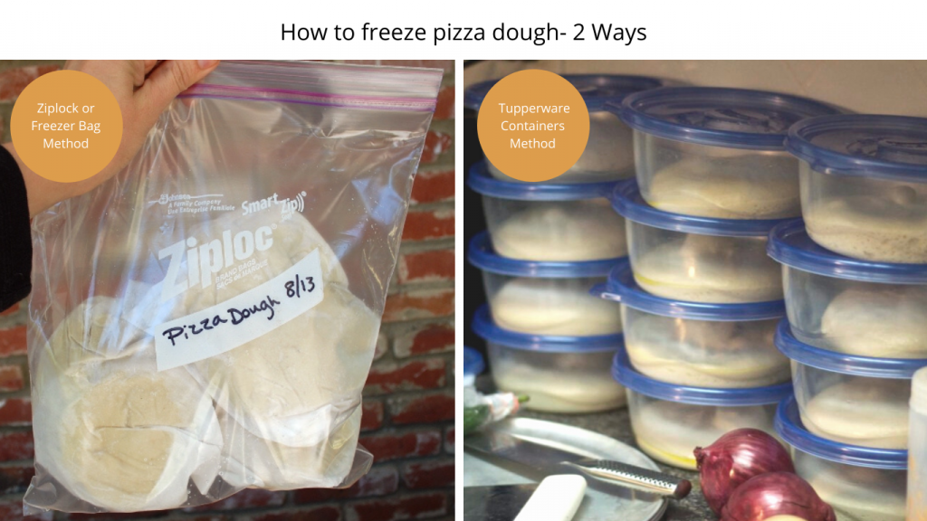 Freezing Pizza dough