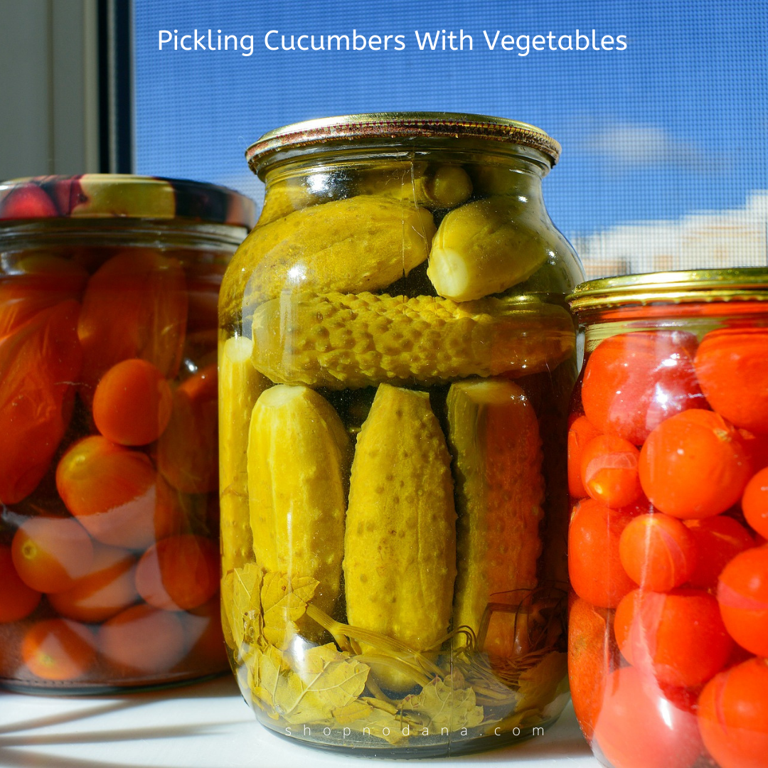 Pickling Cucumbers With Vegetables