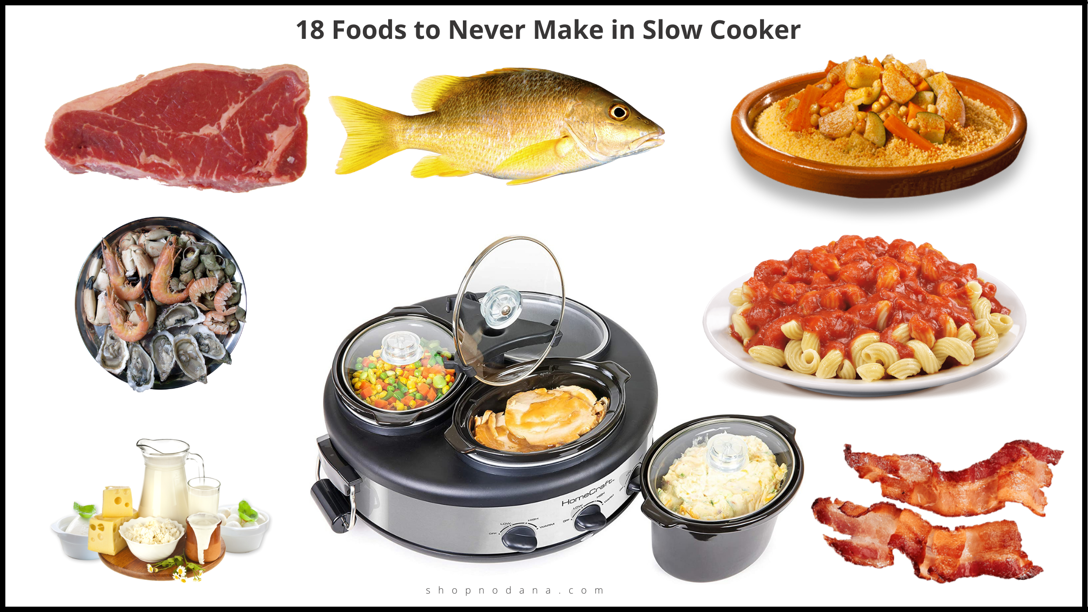 18 Foods to Never Make in Slow Cooker