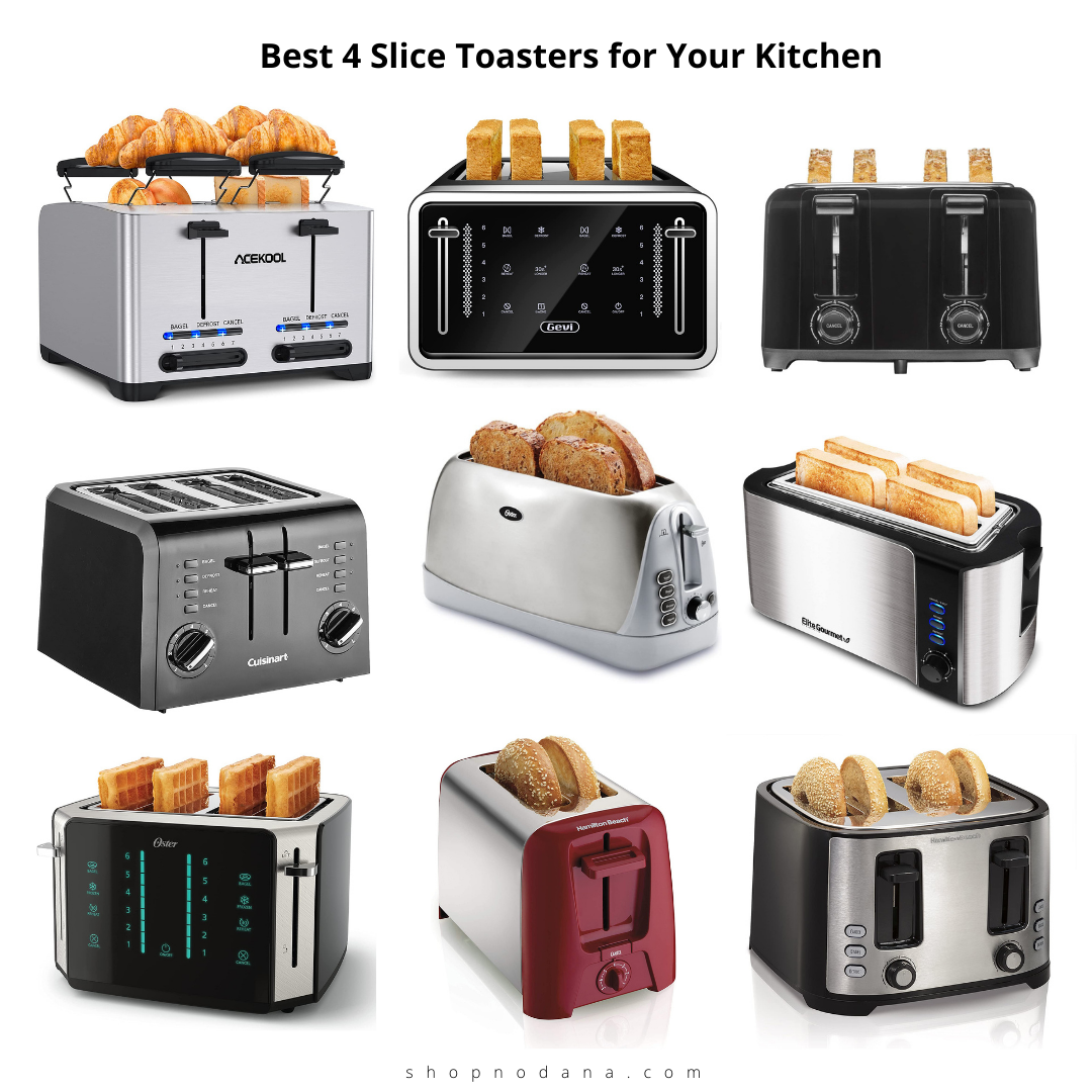 Best 4 Slice Toasters for Your Kitchen